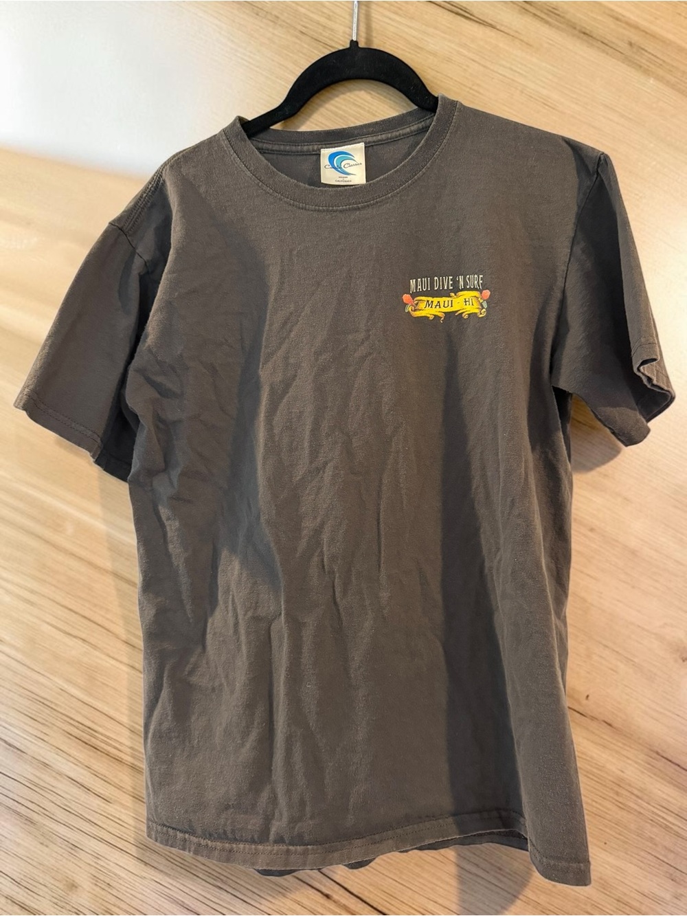 Coastal Classics Maui Dive N Surf North Shore Tee M